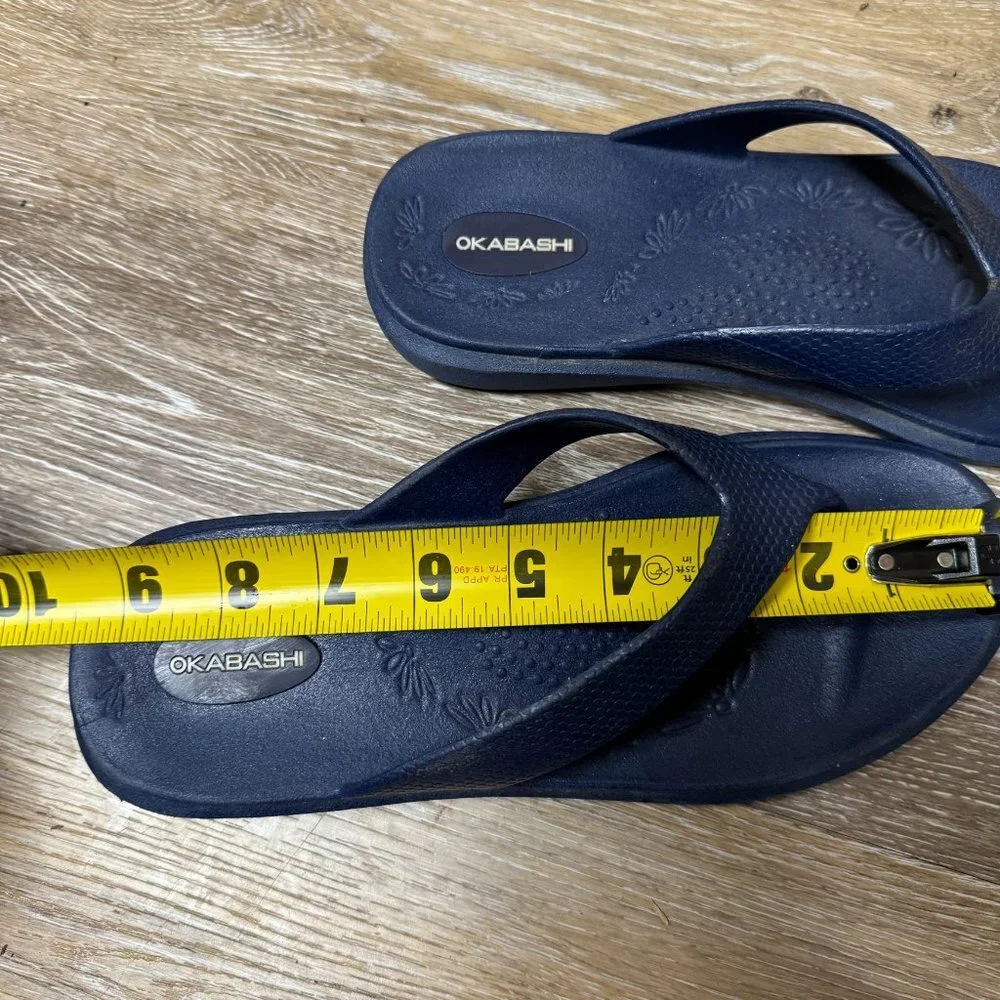 Okabashi Surf Flip Flops Men's (see picture for size)